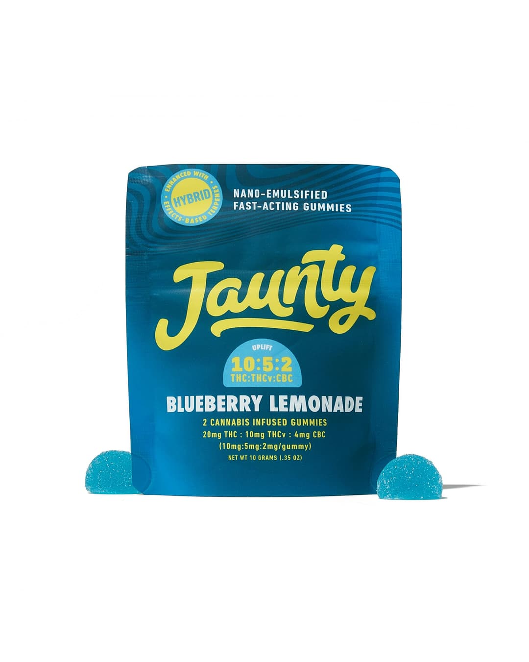 Blueberry Lemonade • 10:5:2 • THC:THCv:CBC • 20mg • 2pk - Jaunty | Treehouse Cannabis