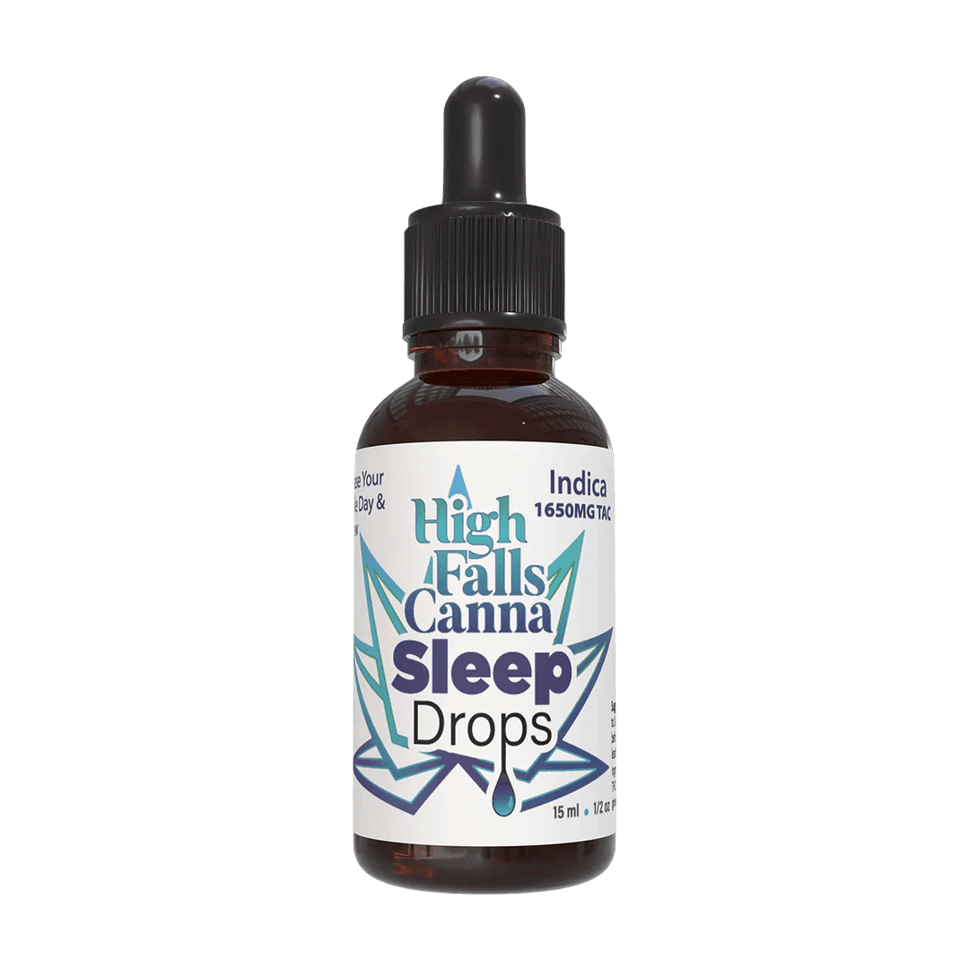 Sleep Drops • Tincture • CBN:750mg/ CBD:750mg/ THC:150mg - High Falls Canna | Treehouse Cannabis