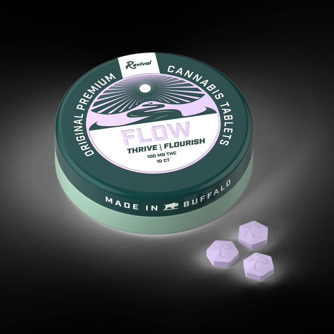Flow Tablets 100mg THC • 10 Pack - Revival | Treehouse Cannabis