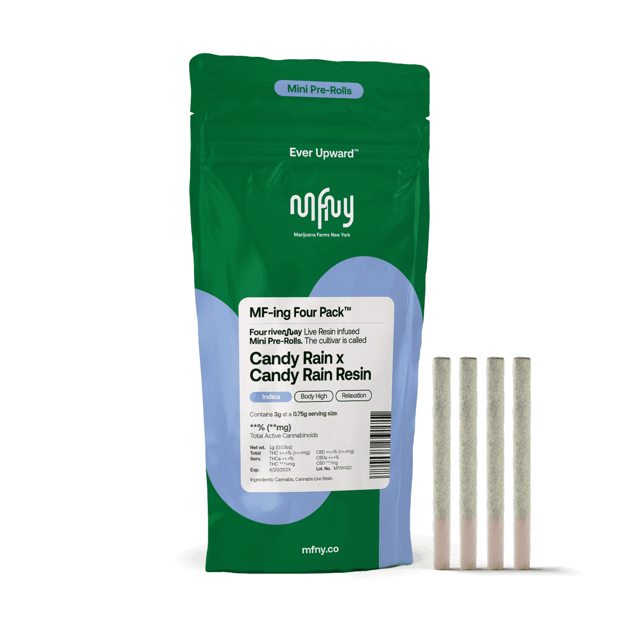 product image for Rainbow Beltz 2.0 X Rainbow Beltz 2.0 4pk Pre-Rolls 3g