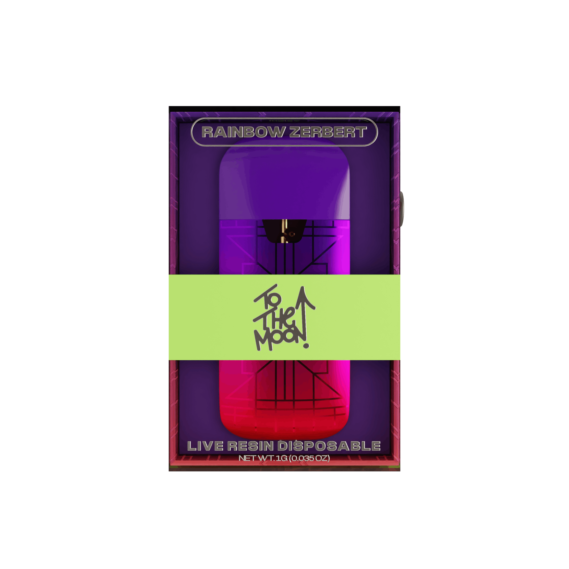 product image for Rainbow Zerbert - Live Resin Disposable - 1G