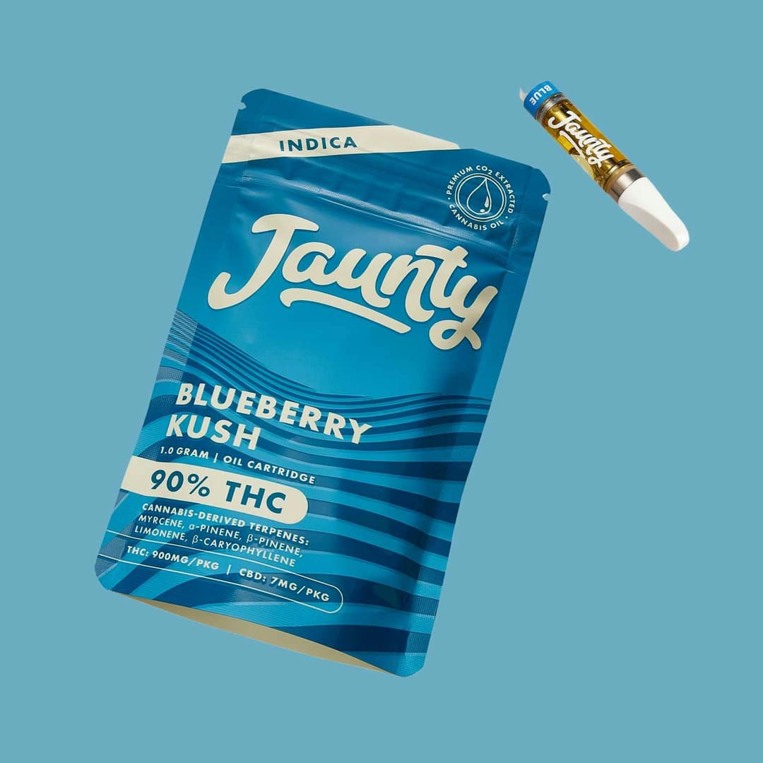 Blueberry Kush • Cartridge • 1G - Jaunty | Treehouse Cannabis