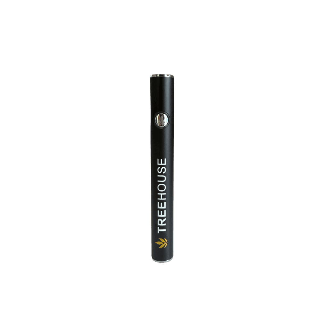 Black • Slim Pen 510 Vape Battery - Treehouse Cannabis | Treehouse Cannabis