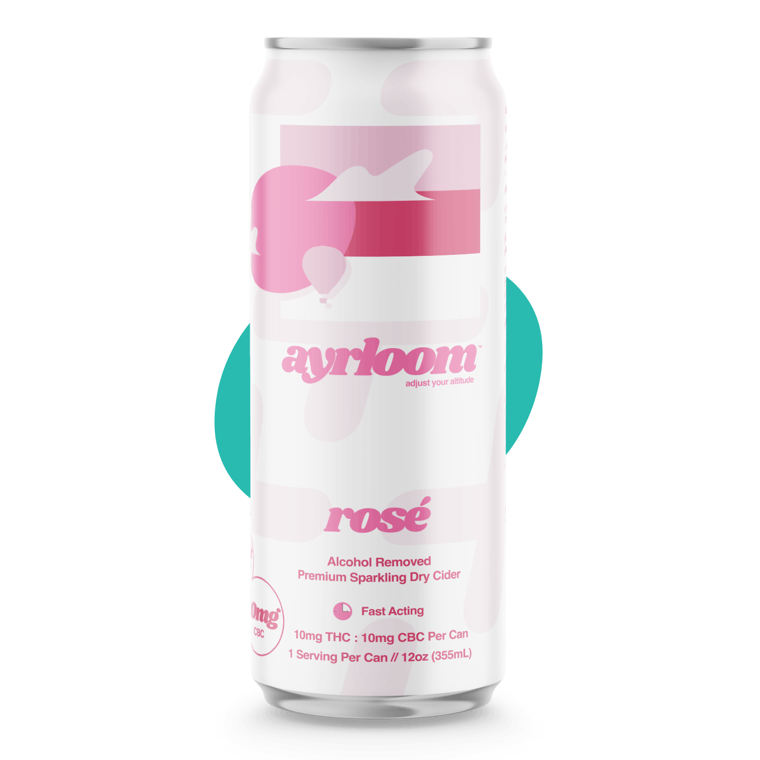 product image for Ayrloom Rosé 1:1 10MG THC : 10MG CBC