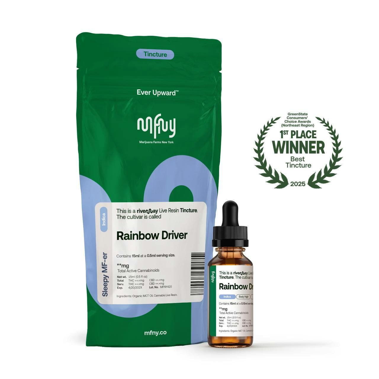 product image for Rainbow Driver Live Resin Tincture 15ml