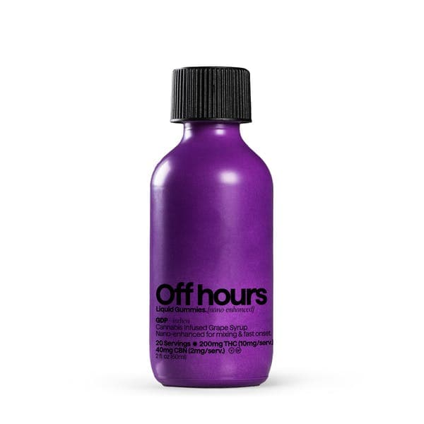 product image for Granddaddy Purp Syrup THC 200mg + 40mg CBN