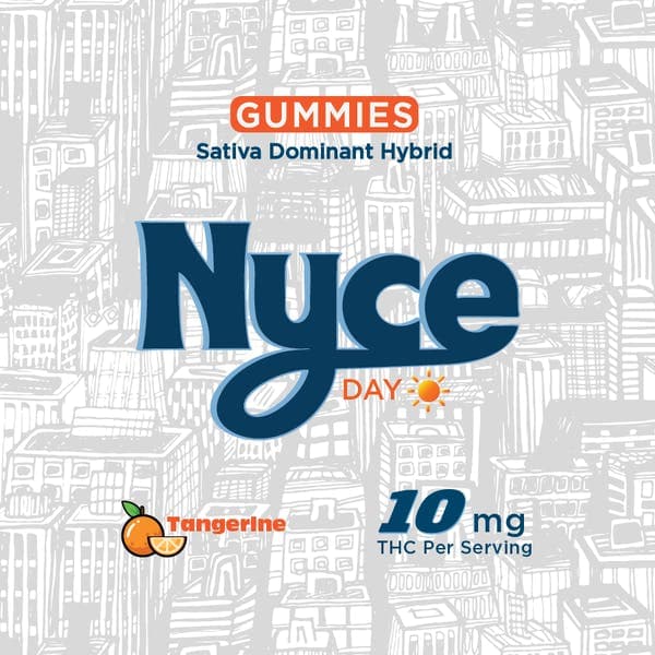 Tangerine Live Rosin Gummies • 10 pack • 100mg - Nyce | Treehouse Cannabis