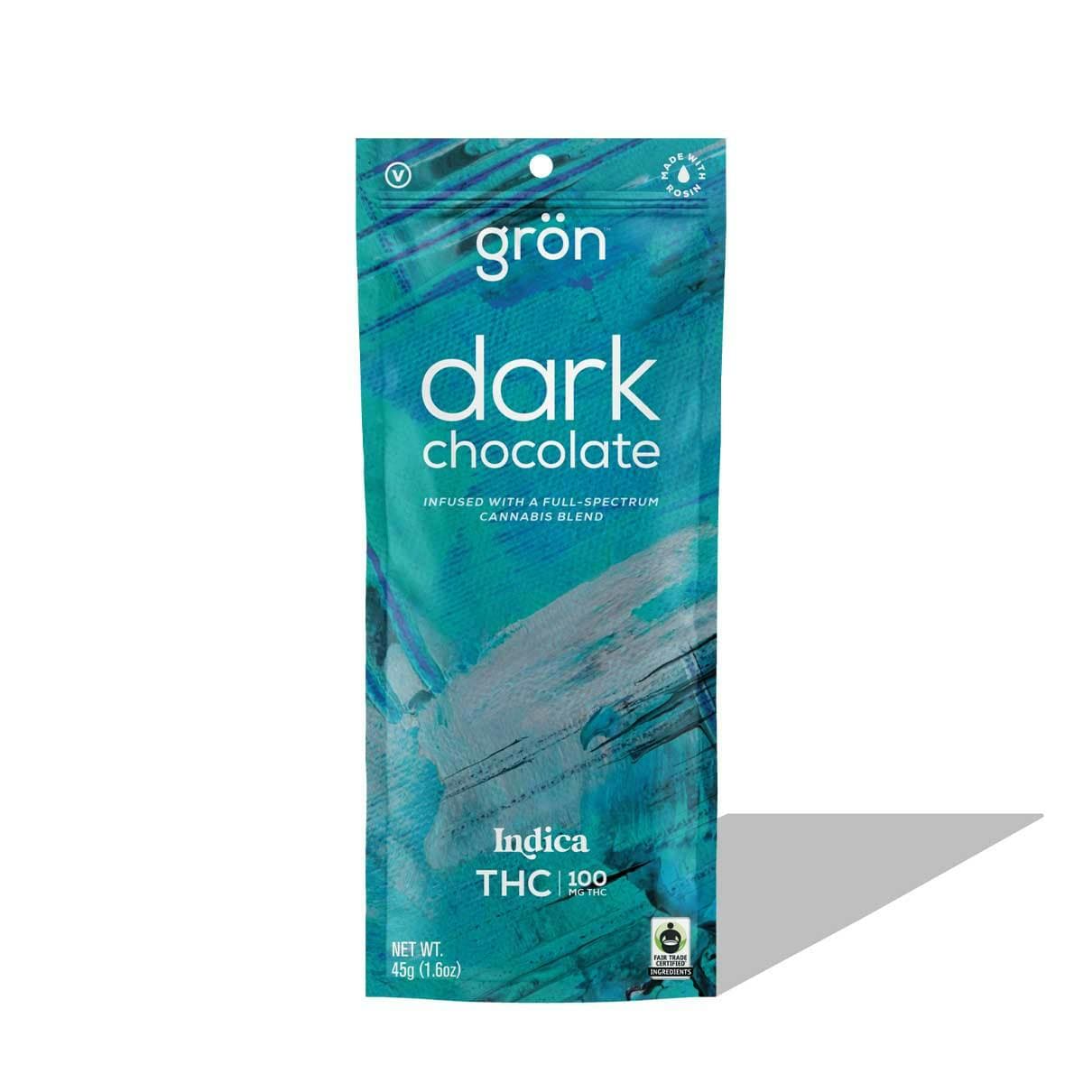 product image for Dark Chocolate Bar THC: 100mg