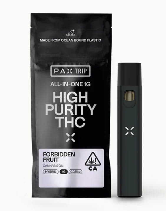 High Purity THC Forbidden Fruit 1g AIO - PAX