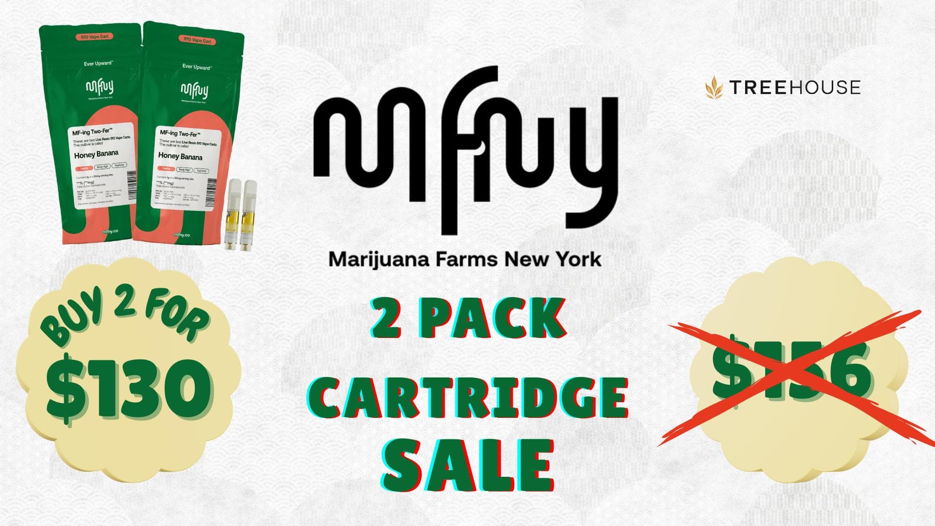 MFNY 2-Pack “Two-Fer” Carts – 2 for $130