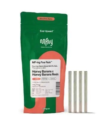 Honey Banana x Honey Banana Live Resin Infused Pre-Roll .75g 4 pk - MFNY
