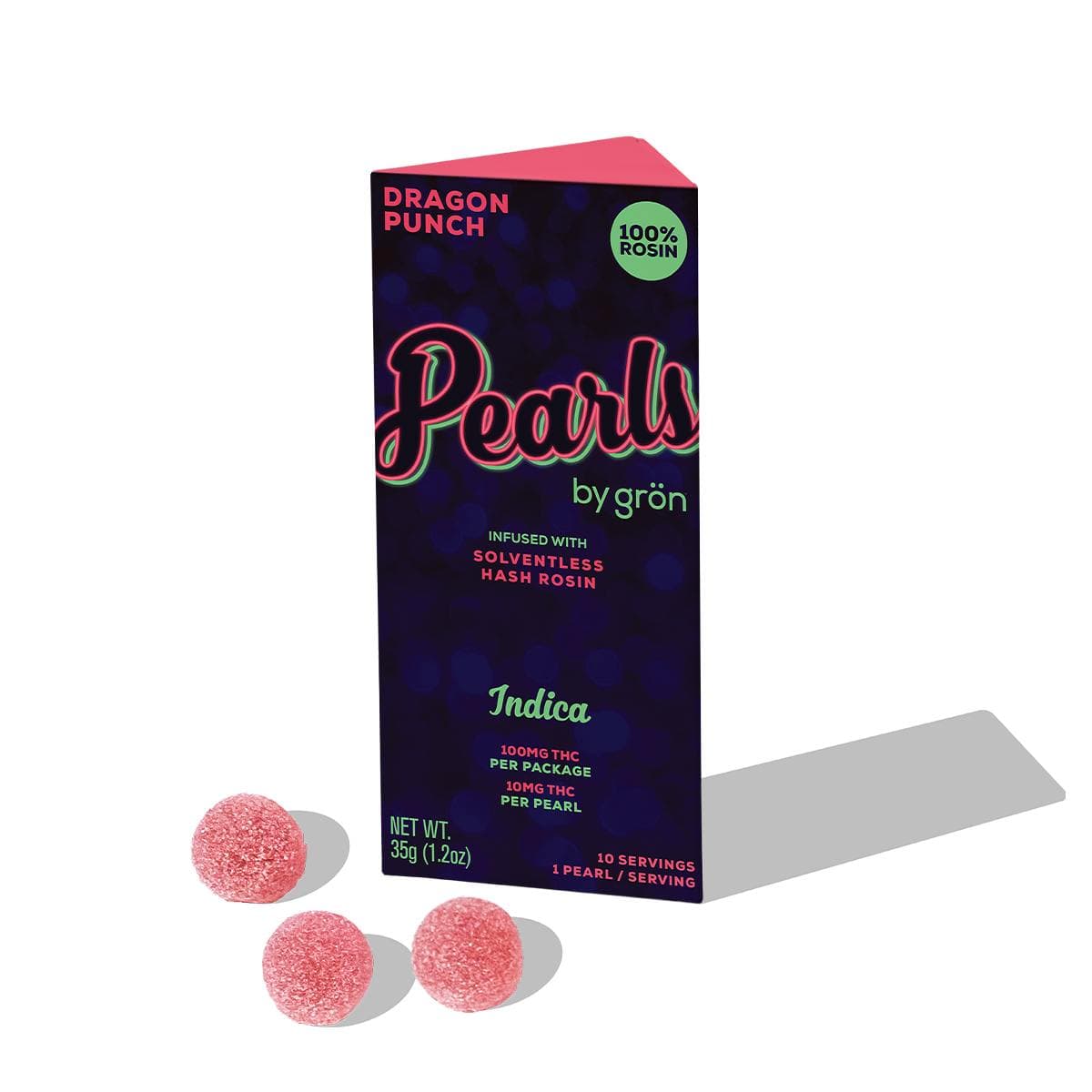 product image for Dragon Punch Pearls Rosin - THC - Indica