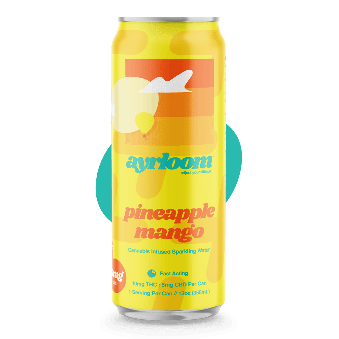 Ayrloom • Pineapple Mango • 2:1 • 10MG THC : 5MG CBD • Singles - ayrloom | Treehouse Cannabis