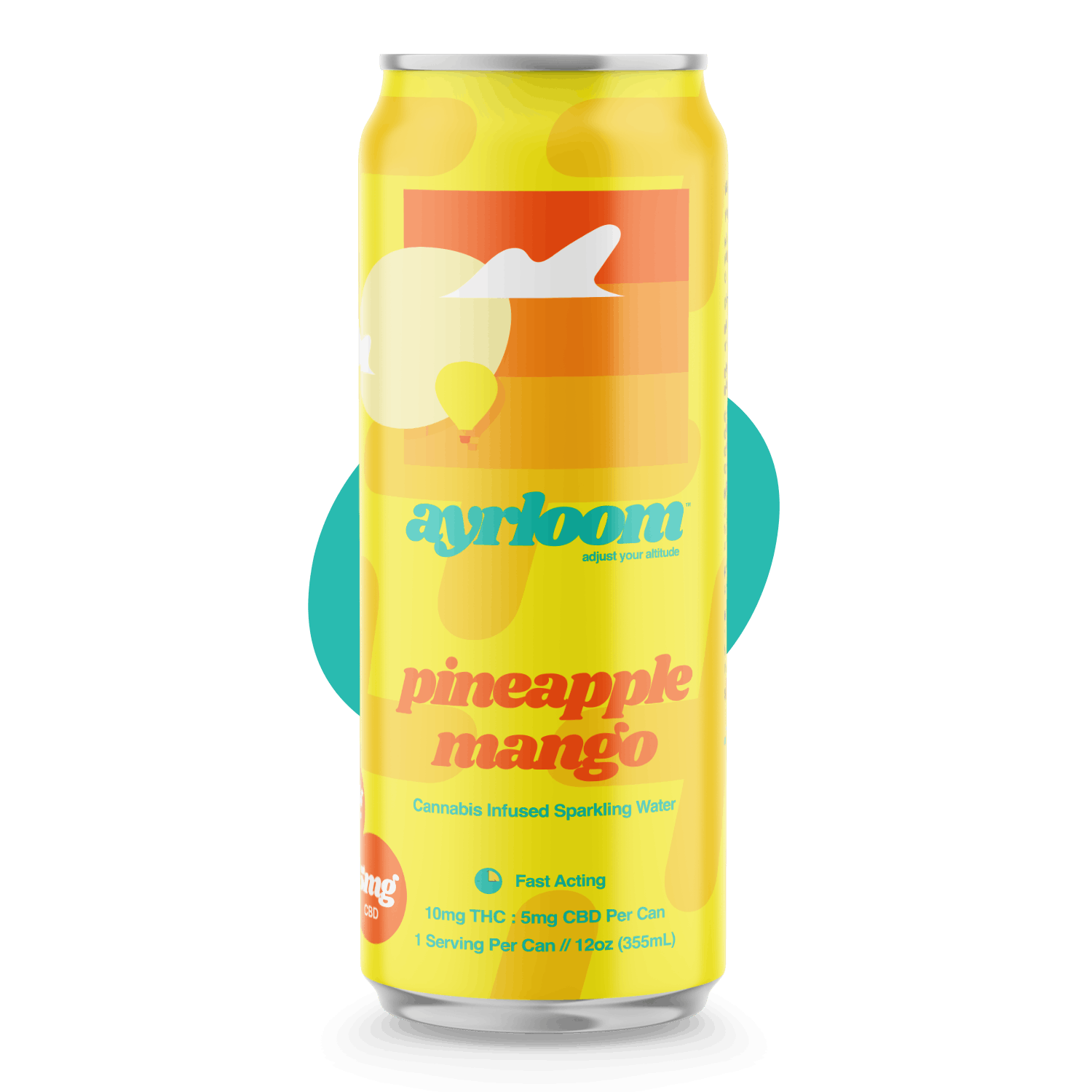 product image for Ayrloom Pineapple Mango 2:1 10MG THC : 5MG CBD Singles