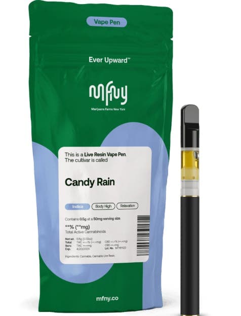 Candy Rain Live Resin Vape Pen .5g - MFNY