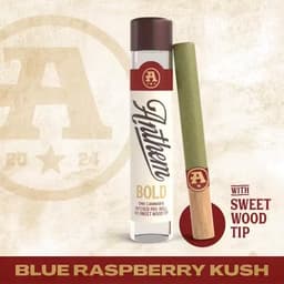 Blue Raspberry Kush • Wood Tip Infused Pre-Roll • 1g