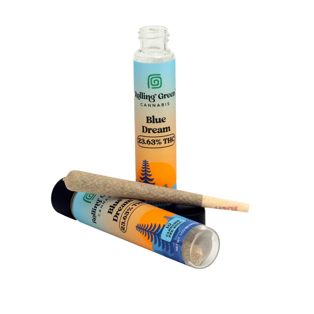 Blue Dream • Pre-Roll • 1G - Rolling Green | Treehouse Cannabis
