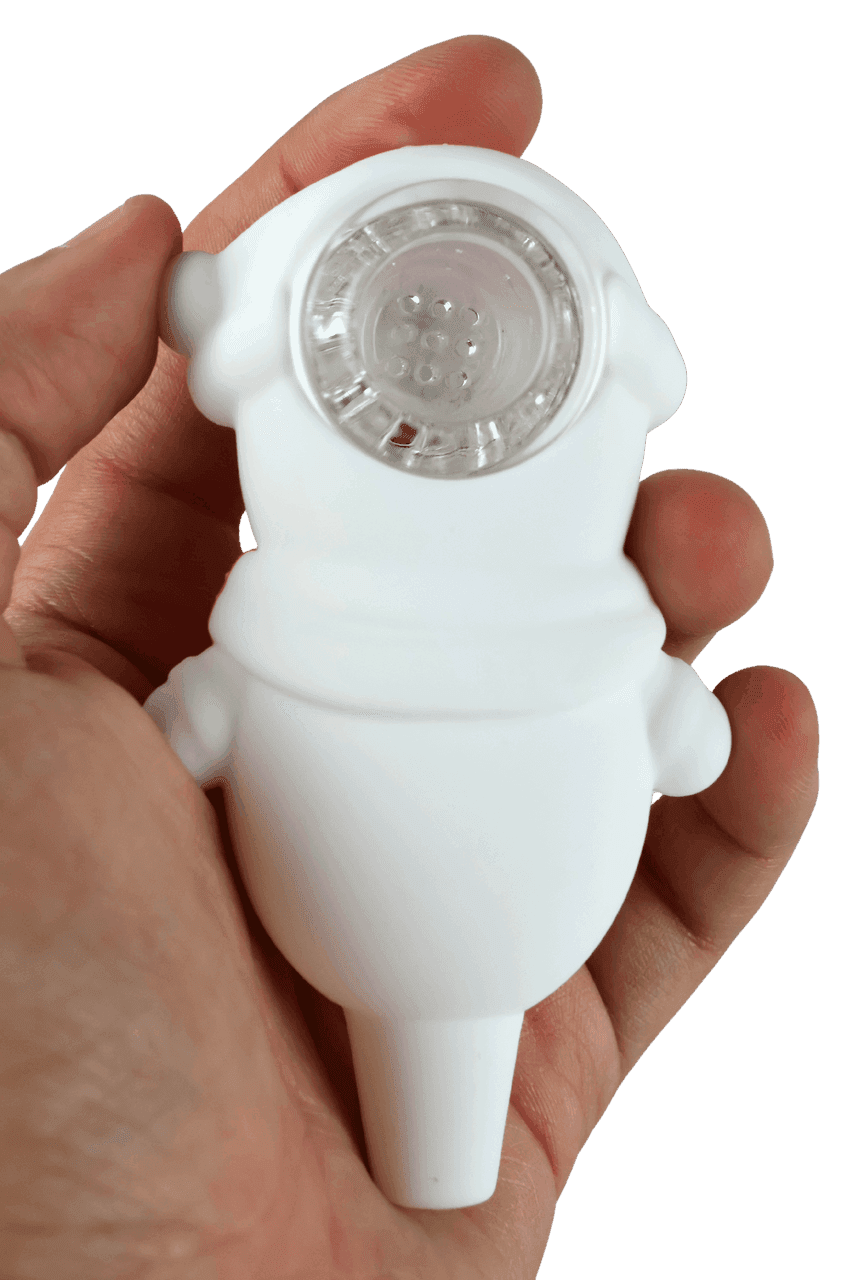 3.5" Silicone Frosty Pipe - LuvBuds