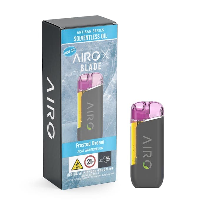 product image for Frosted Dream AiroX Blade Solventless Vape 2g