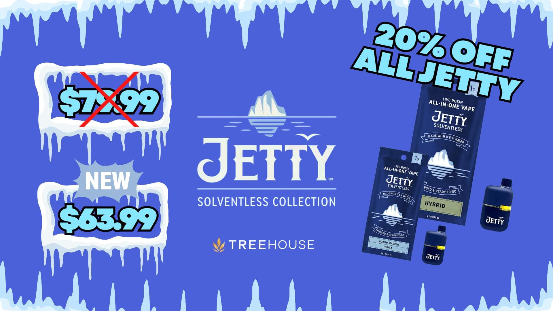 20% off All Jetty Products