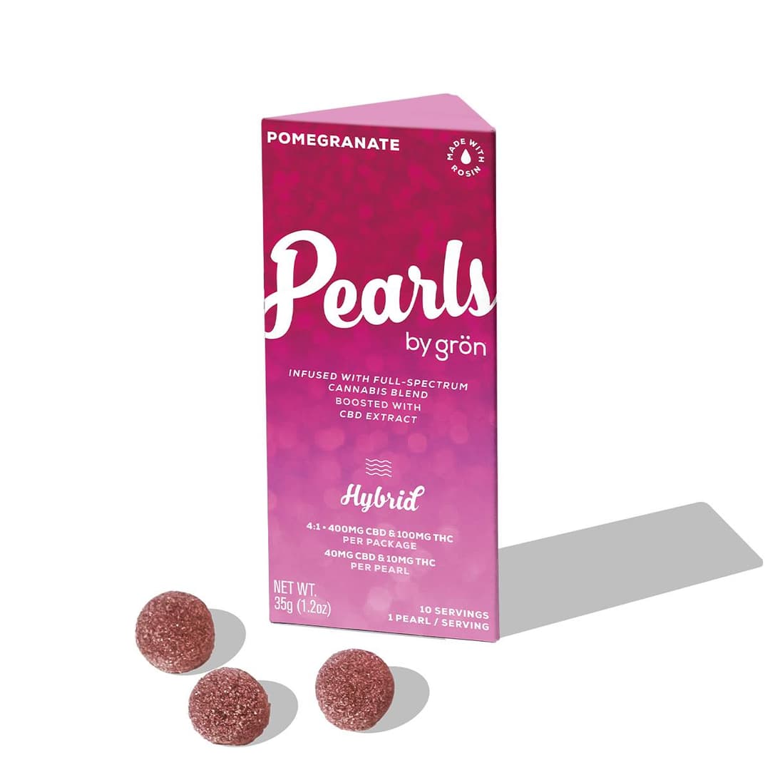 4:1 Pomegranate Pearls - CBD/THC - Hybrid - Gron | Treehouse Cannabis