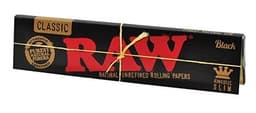 Classic Black Rolling Papers | King Size Slim | 32ct