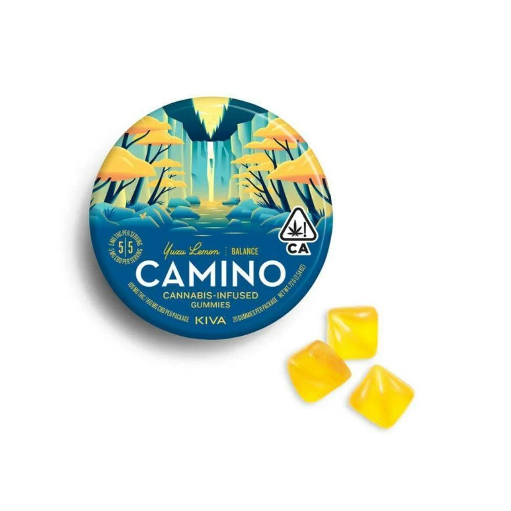 Camino Yuzu Lemon 5:5 'Balance' Gummies [20pk] - Camino | Treehouse Cannabis