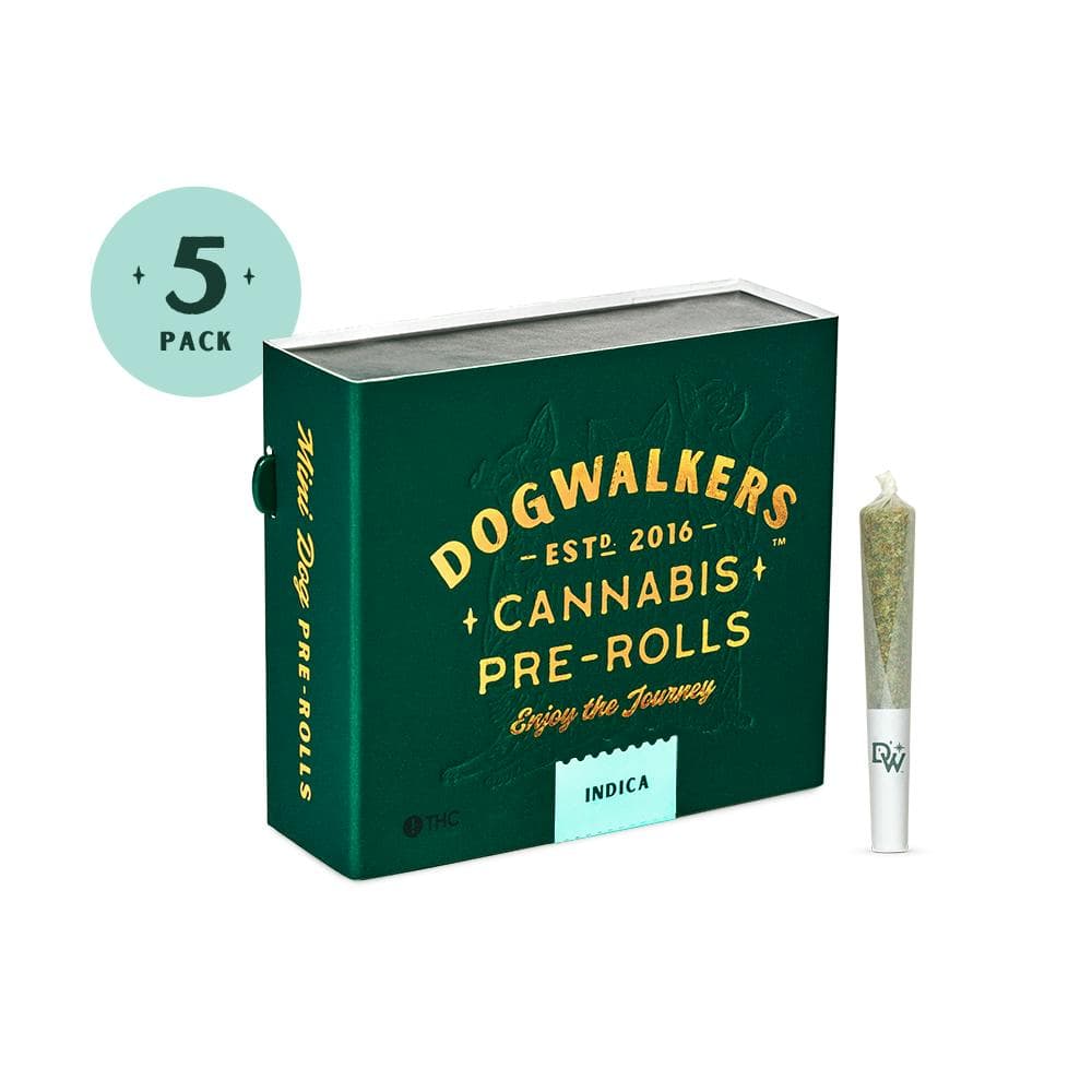 Animal Face Mini Dogs 5-pack • 1.75g - Dogwalkers | Treehouse Cannabis