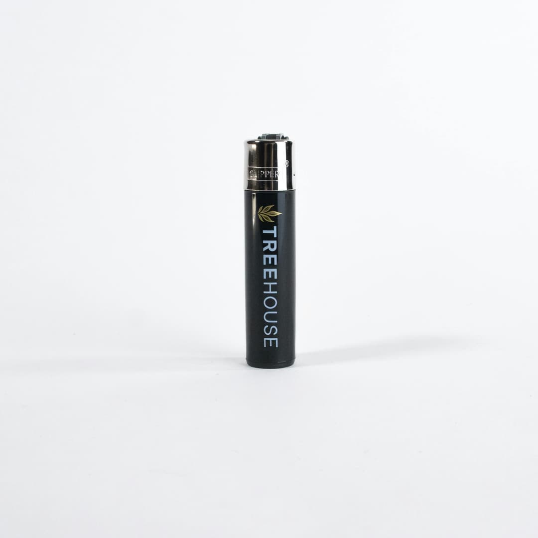 Treehouse Clipper Lighter • Single • Black - Treehouse Cannabis | Treehouse Cannabis