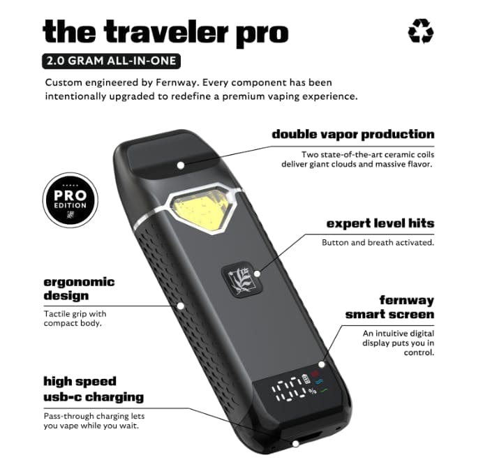 Mandarin Orange • T-pro Disposable Vape • 2g - Fernway | Treehouse Cannabis