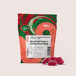 Sour Fruit Punch x Lemon Sour Dawg Live Resin Gummies | 10 pk