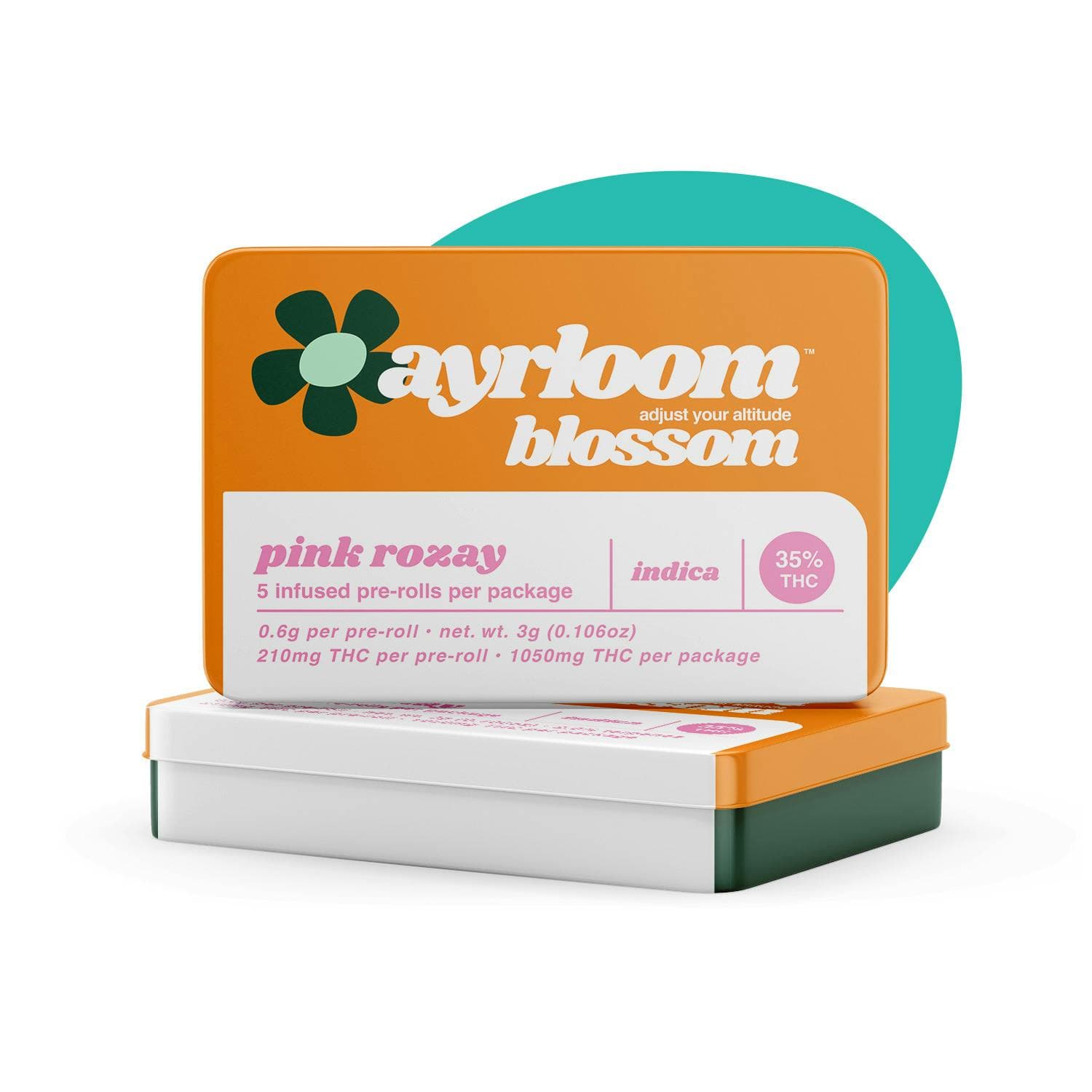 product image for Ayrloom Pink Rozay Infused Pre-Roll 5 Pack