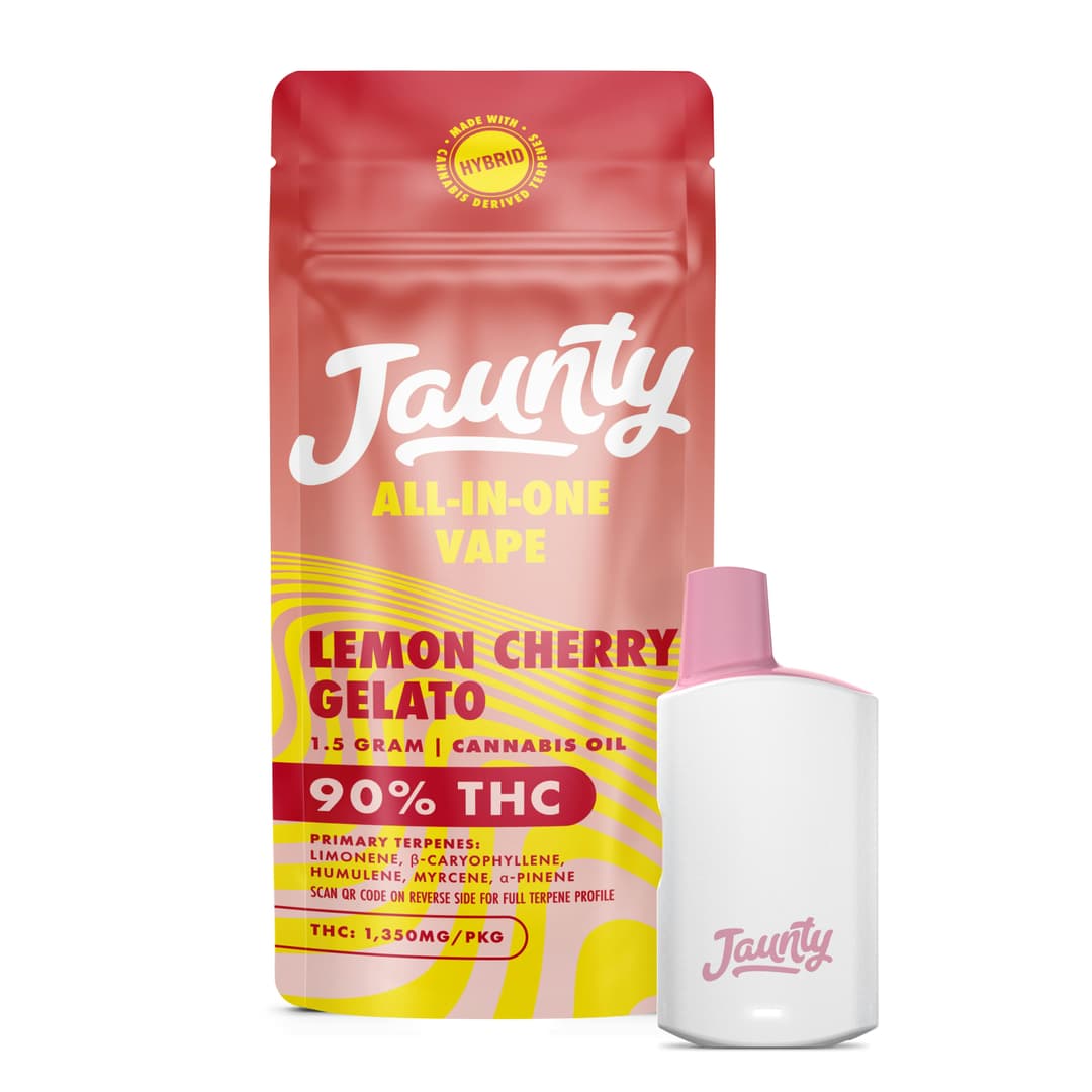 Lemon Cherry Gelato • AIO Palm • 1.5g - Jaunty | Treehouse Cannabis