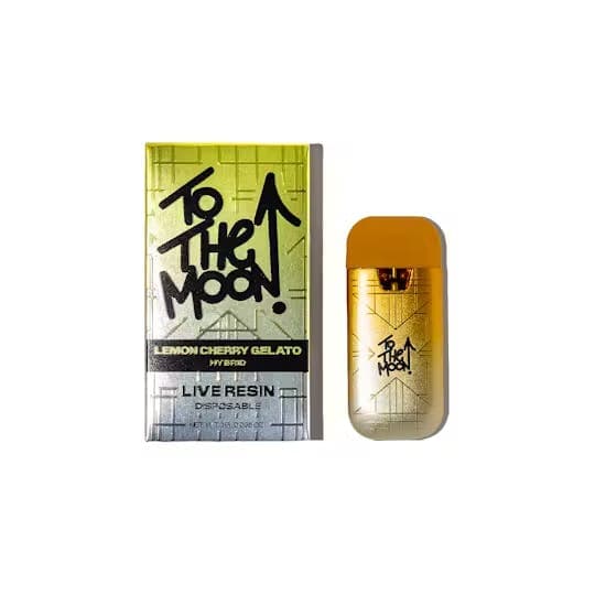 Lemon Cherry Gelato - Live Resin Disposable - 1G - To The Moon | Treehouse Cannabis