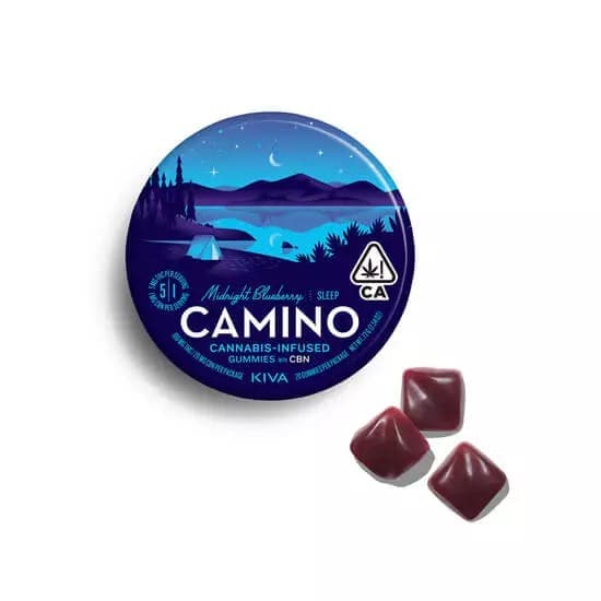 Camino Midnight Blueberry 5:1 'Sleep' Gummies [20pk] - Camino | Treehouse Cannabis