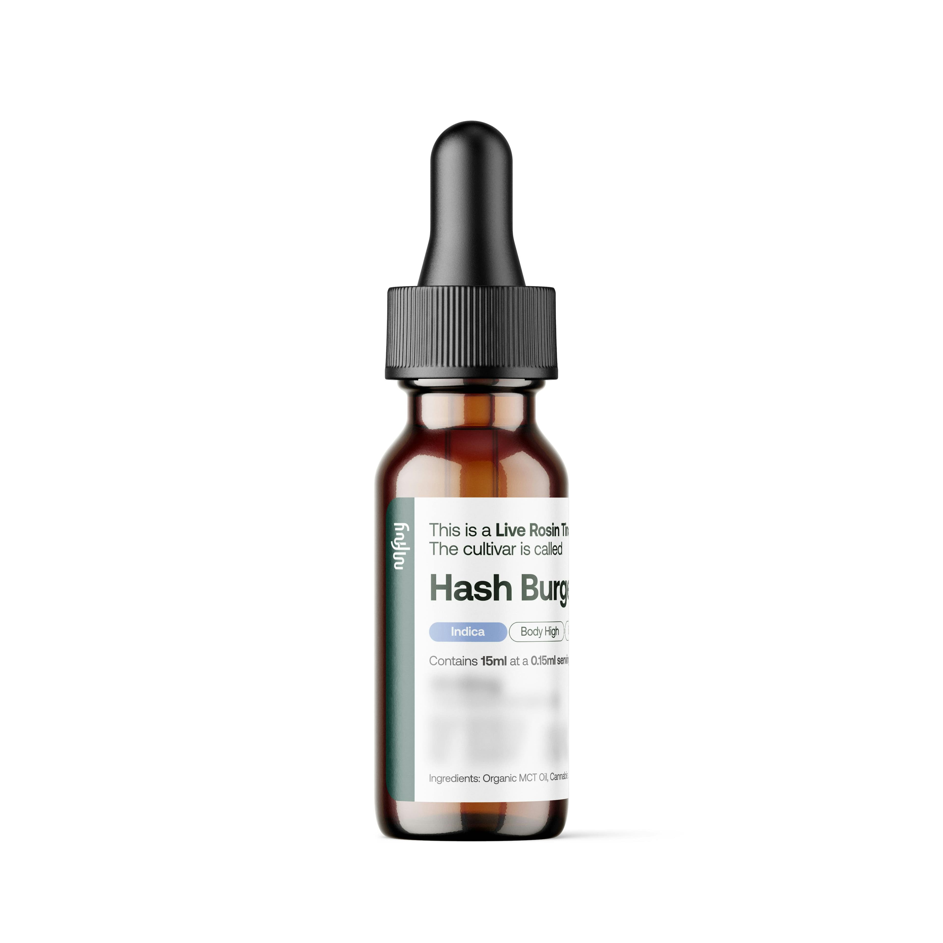 Hash Burger Live Rosin Tincture 15mL - MFNY