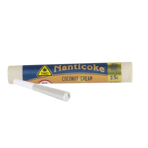 Coconut Cream • Pre-Roll • .5g - Nanticoke | Treehouse Cannabis