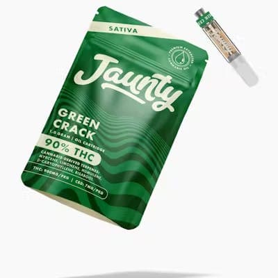 Green Crack • Cartridge • 1G - Jaunty | Treehouse Cannabis