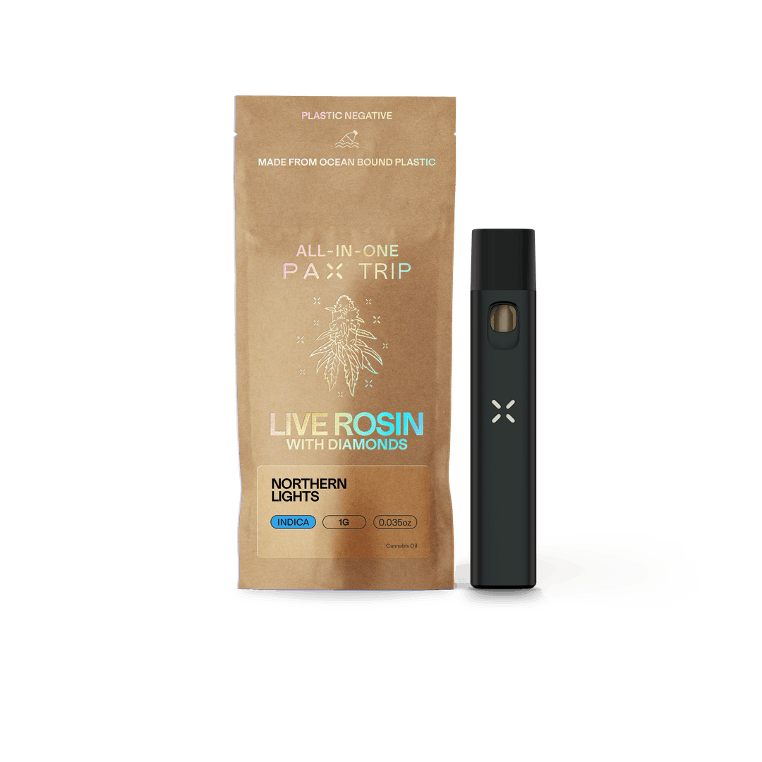 Live Rosin with Diamonds • Northern Lights 1g • AIO - PAX | Treehouse Cannabis