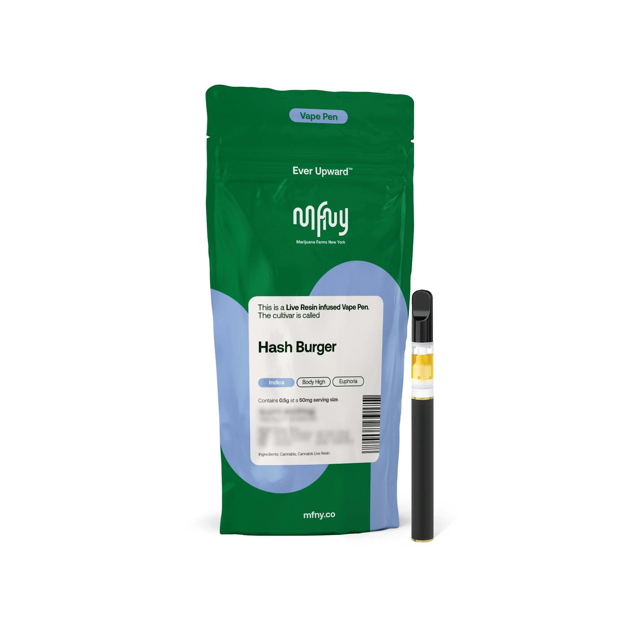 product image for Hash Burger Live Resin Vape Pen .5G