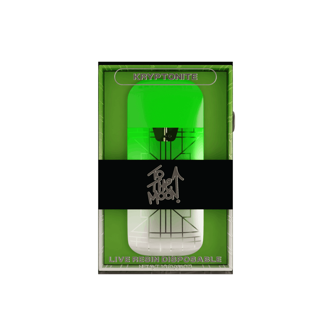 Kryptonite - Live Resin Disposable - 1g - To The Moon | Treehouse Cannabis
