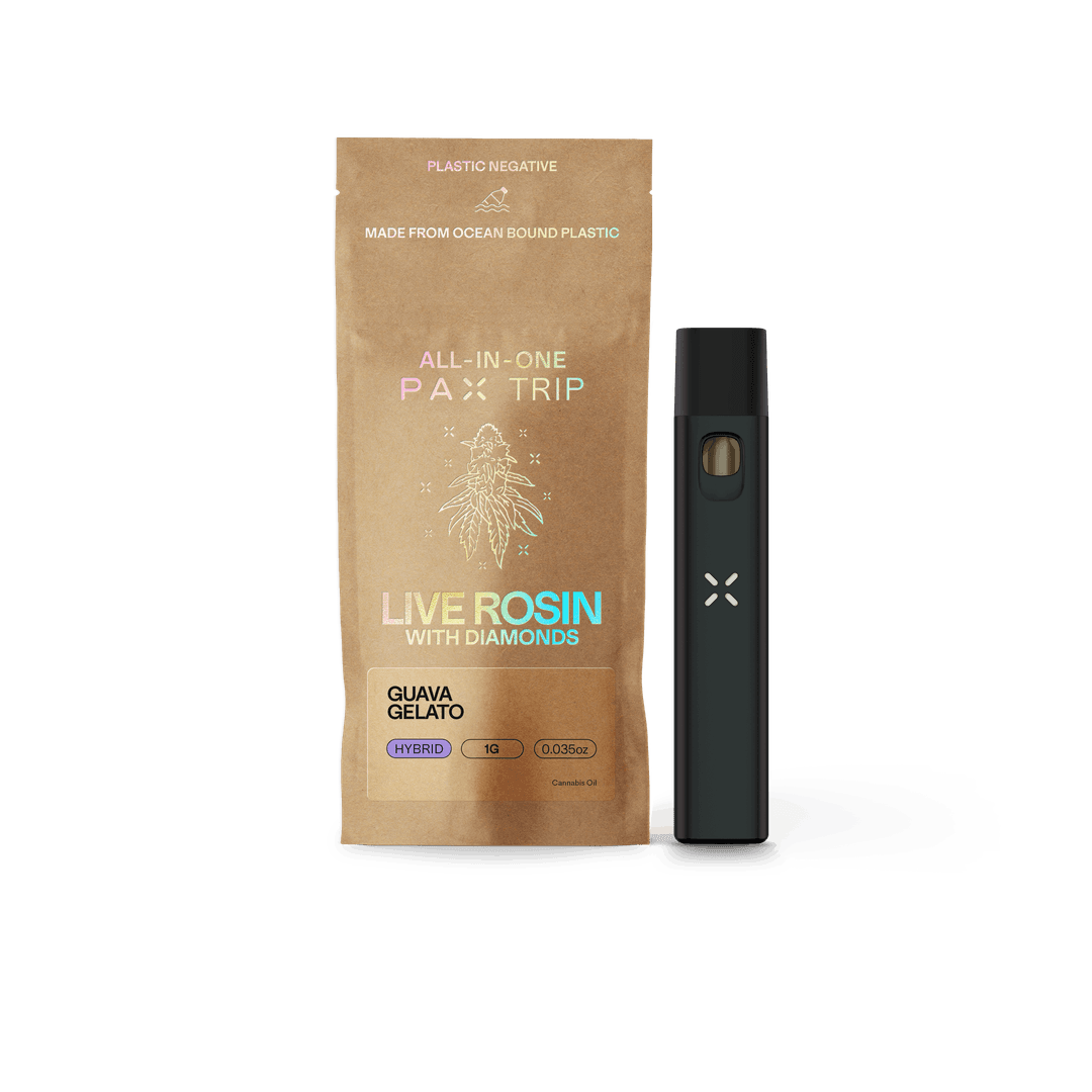 Guava Gelato • PAX Trip • Live Rosin Disposable • 1g - PAX | Treehouse Cannabis