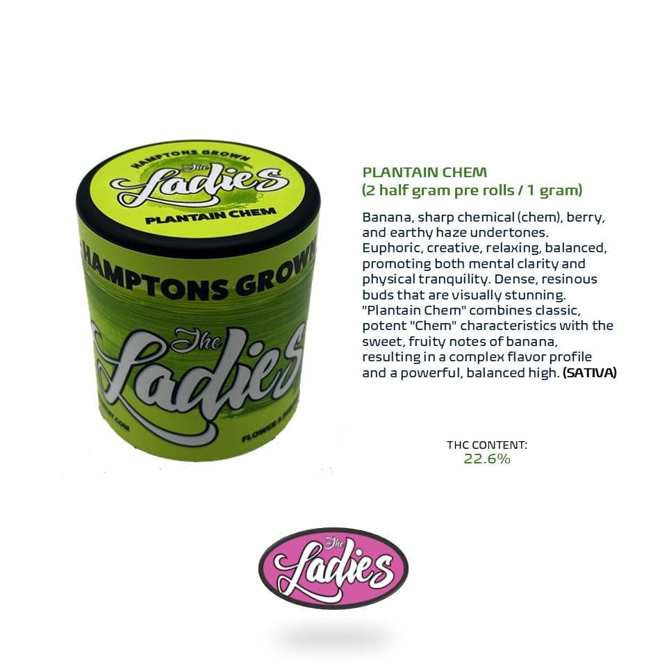 Plantain Chem • Flower • 3.5g - The Ladies | Treehouse Cannabis
