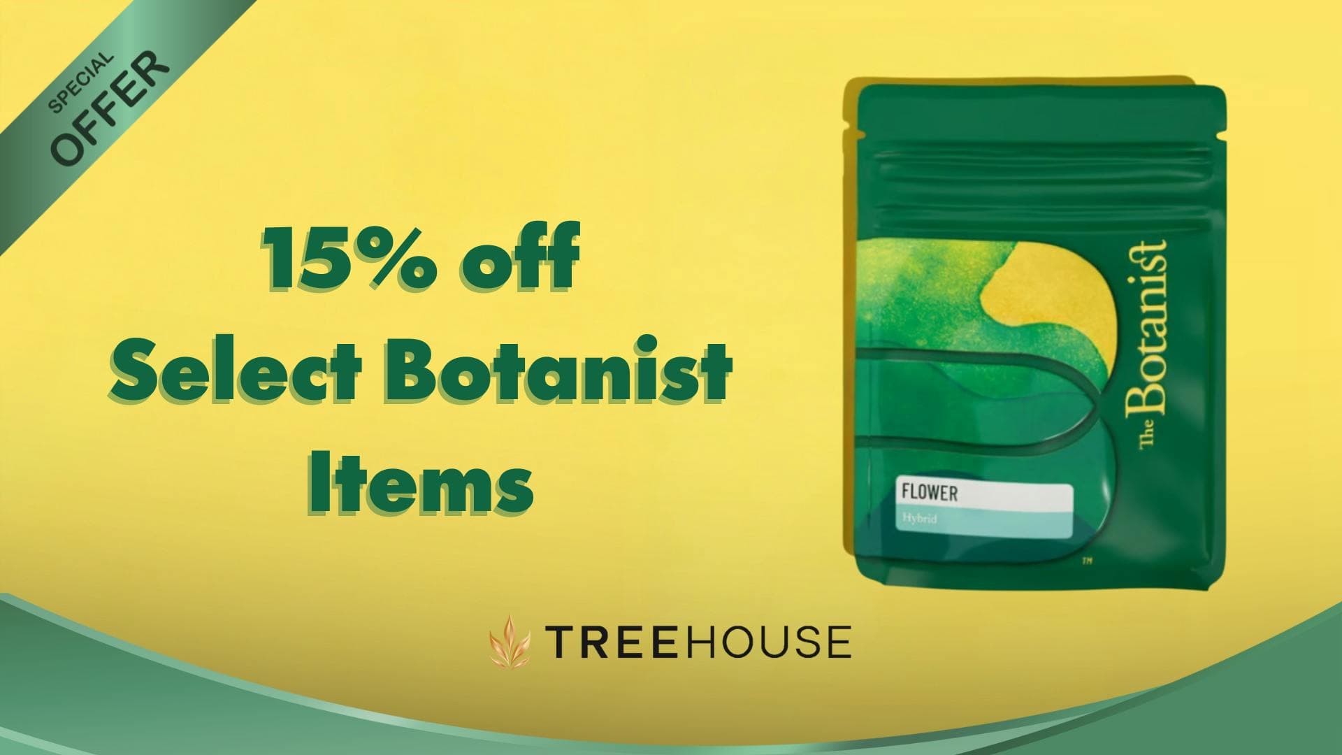 15% off Select Botanist Products