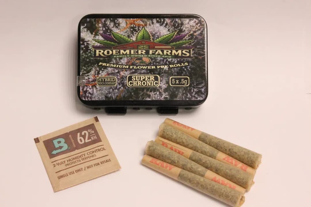 Super Chronic • 5pk Pre-rolls • 2.5g - Roemer | Treehouse Cannabis