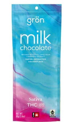 product image for Milk Chocolate Sativa THC Gron 100mg