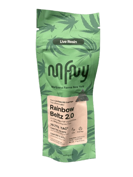 Rainbow Beltz 2.0 Live Resin 510 Cart .5G - MFNY