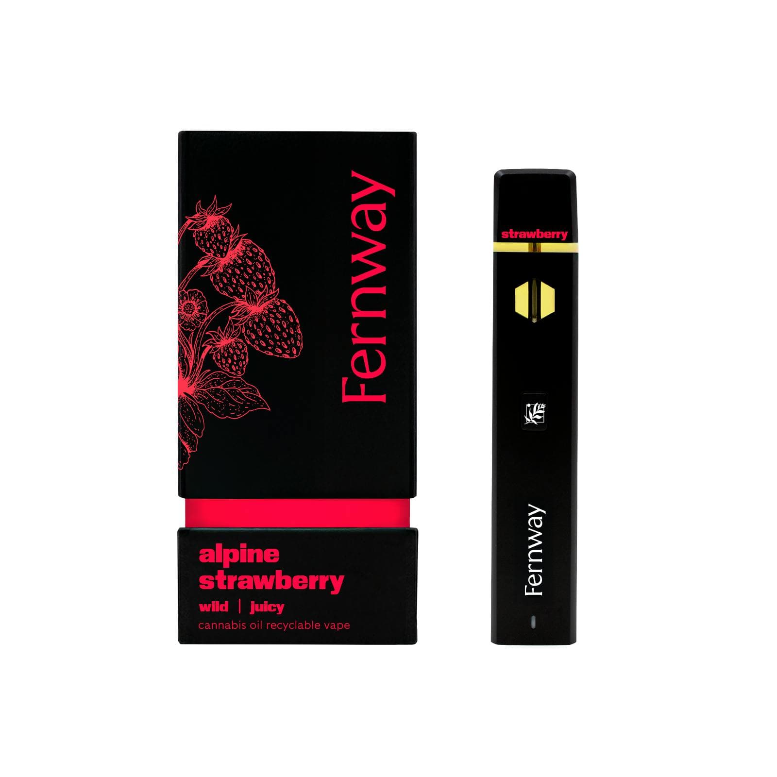 product image for Alpine Strawberry Disposable Vape 1G