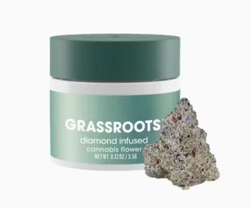 Triple Stack Diamond Infused Flower • 3.5g - Grassroots | Treehouse Cannabis