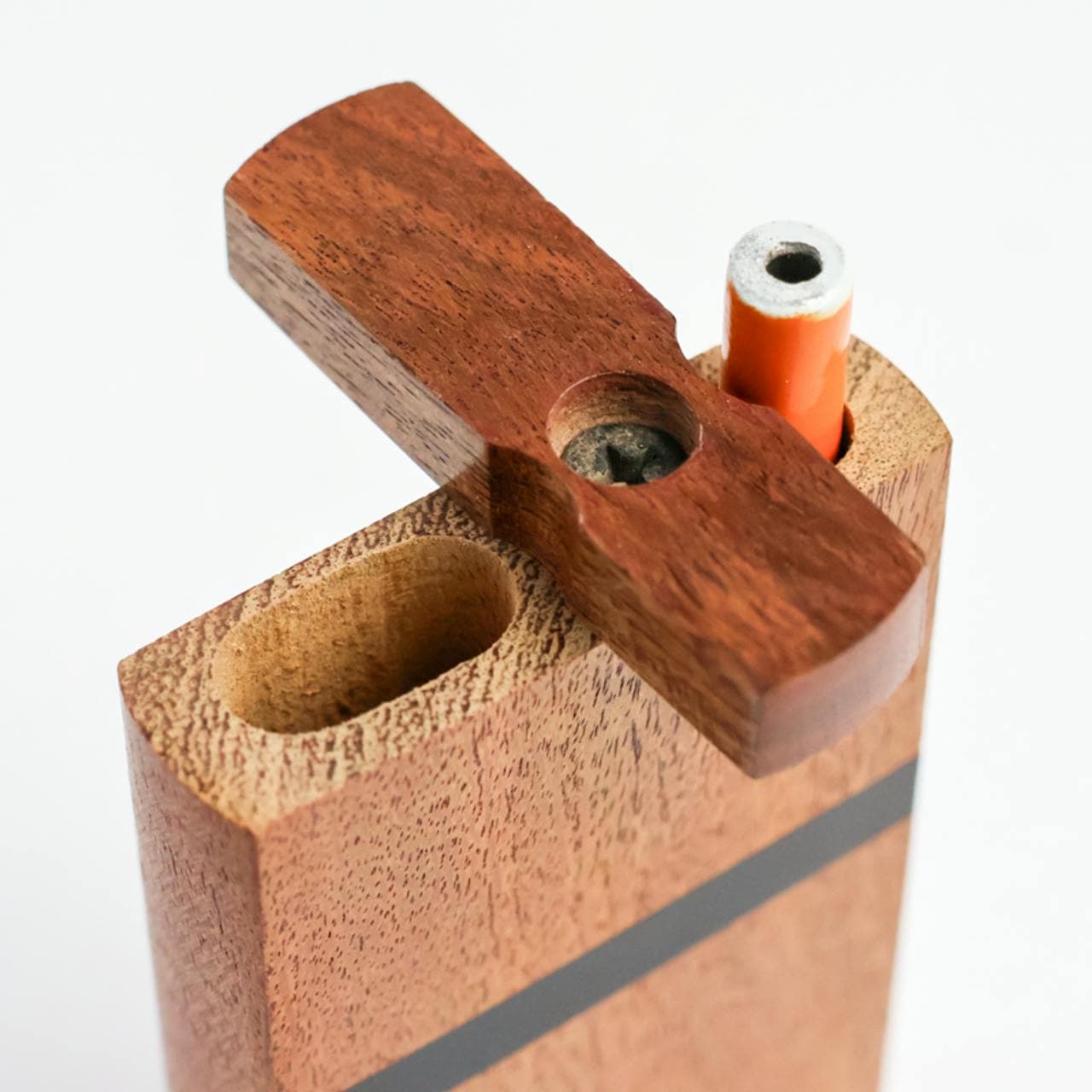 4" Raindow Color Insert wood Dugout with 1 Hitter - LuvBuds